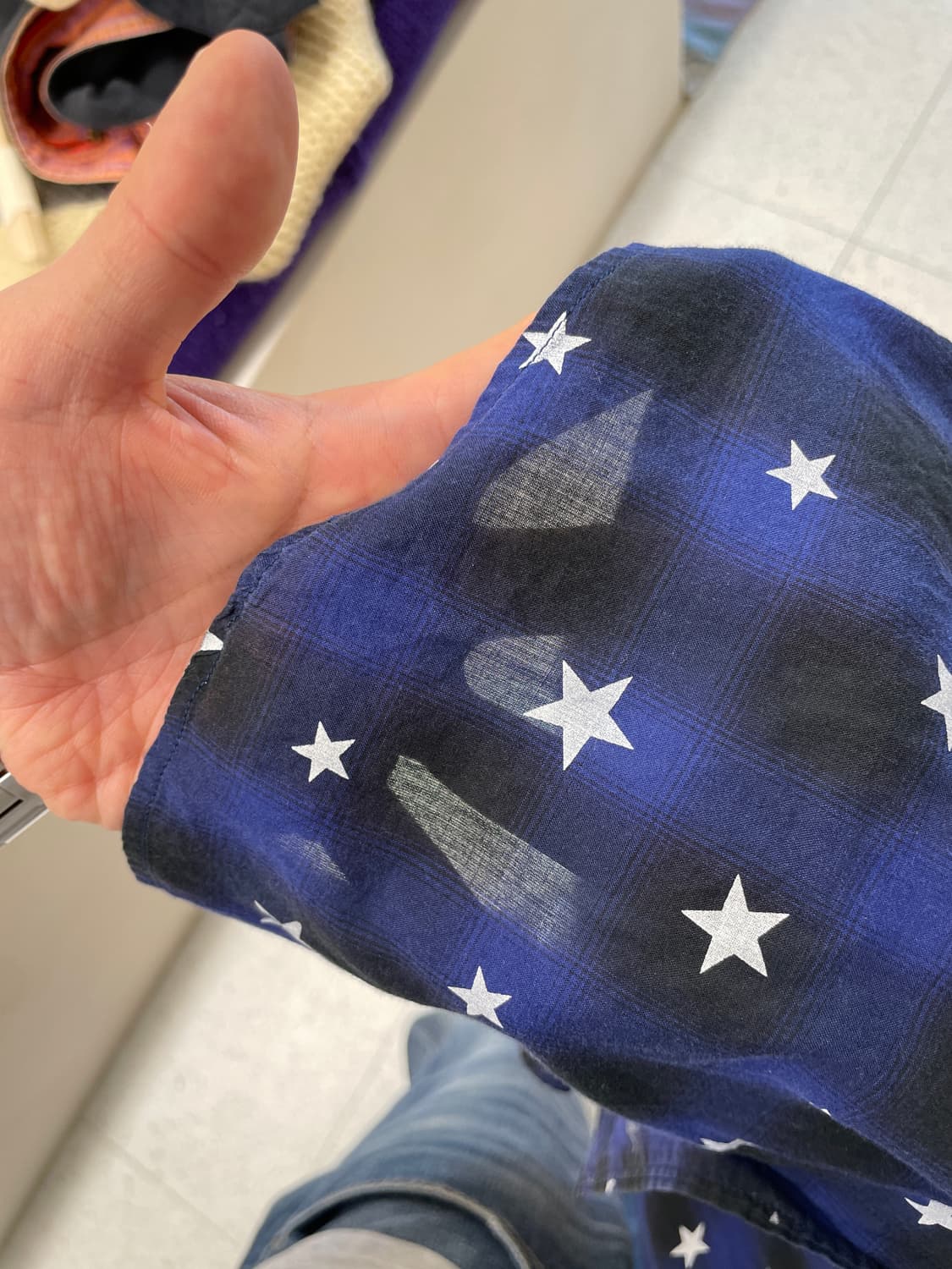 유니폼 익스페리먼크 옴브레 스타 셔츠 (1) 상품이미지5