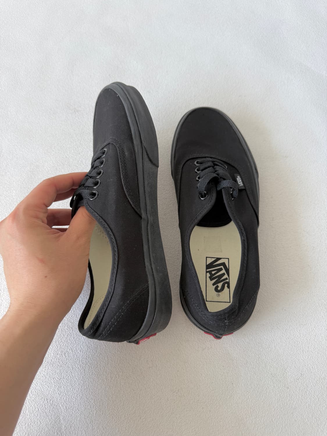 [260]반스(Vans) 블랙 검창 에센틱 상품이미지5