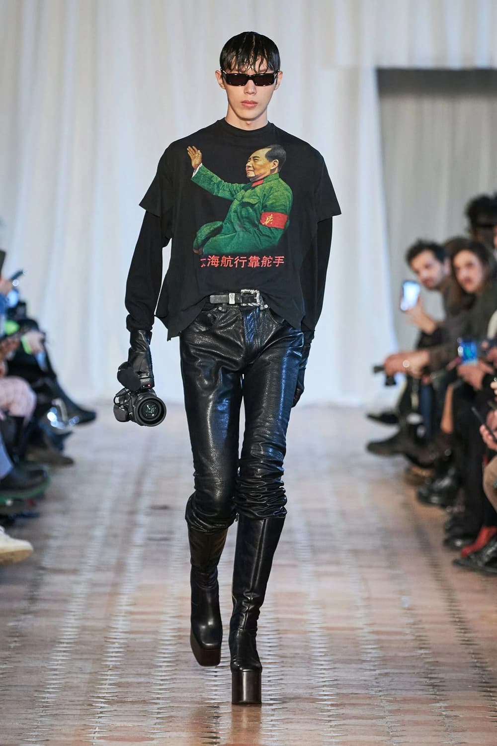 80-90s 마오쩌둥 빈티지티셔츠 ERD아님 상품이미지1