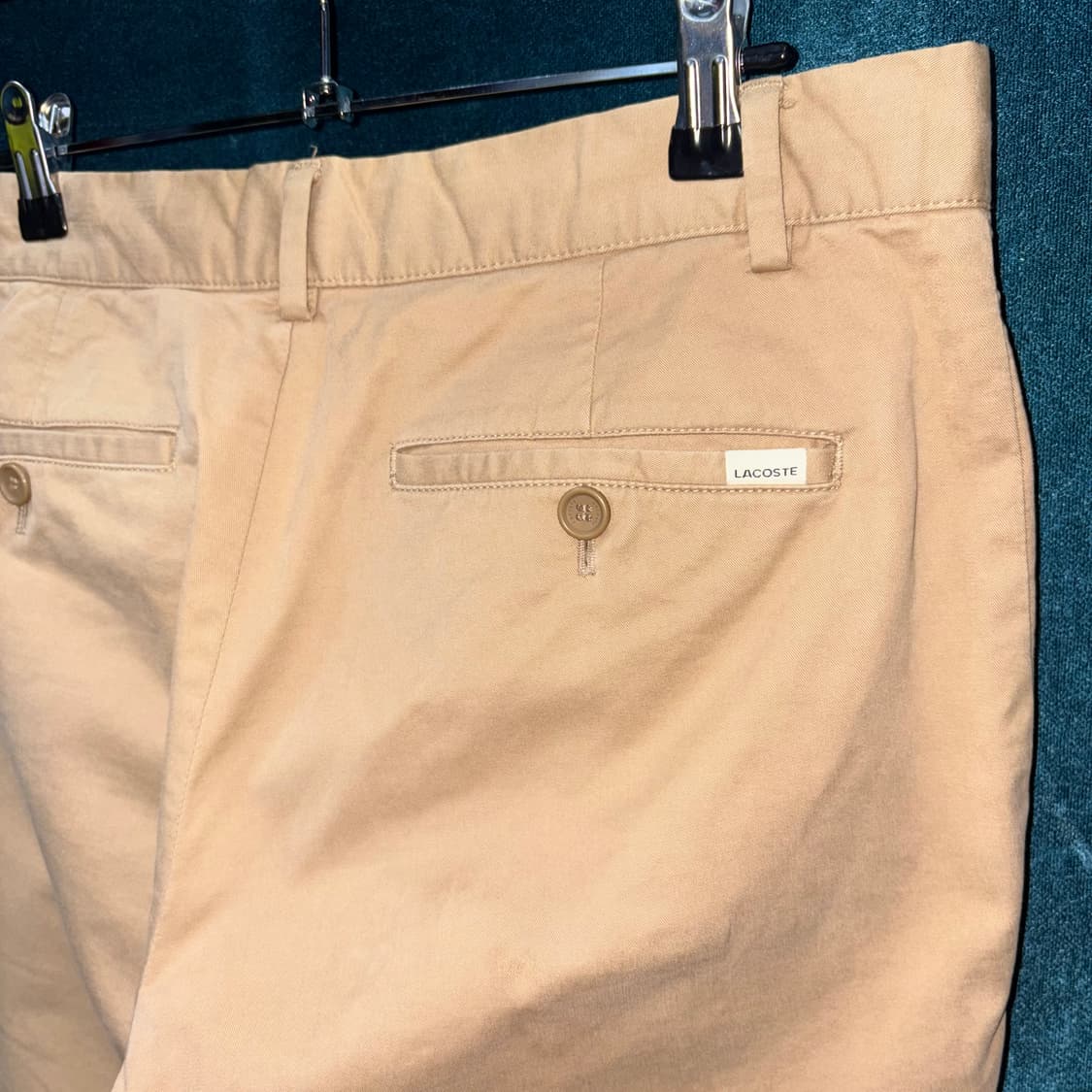 (32) 라코스테 베이지 치노 팬츠 상품이미지4