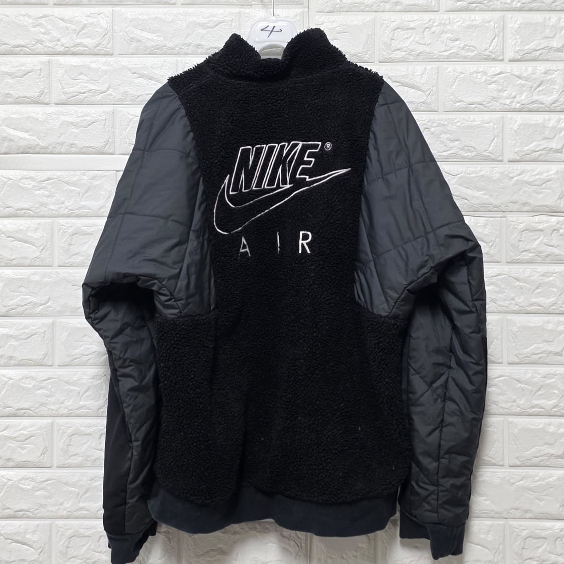 택포_ 나이키 에어 쉐르파 플리스 아노락 L 상품이미지4