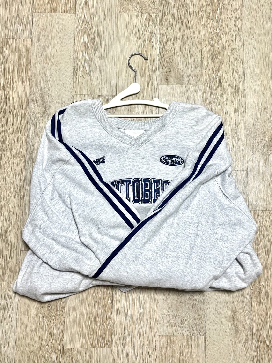 1993 90s 트랙 스웨트셔츠 그레이 상품이미지2