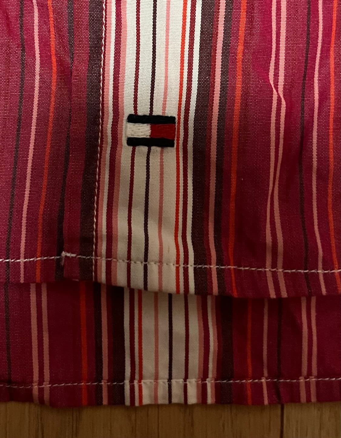 타미힐피거 남성 스트라이프 셔츠 XL 상품이미지3