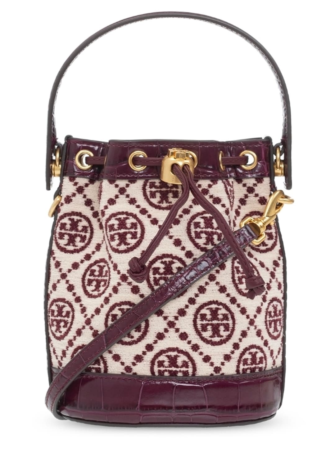 토리버치 T모노그램 로고 크로스 버킷백  상품이미지6