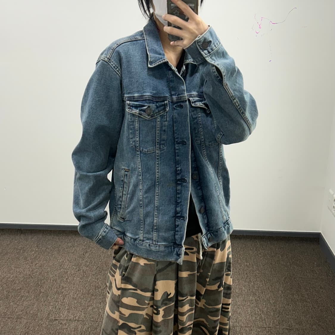 Gap 갭 데님 트러커 워싱 자켓 상품이미지2