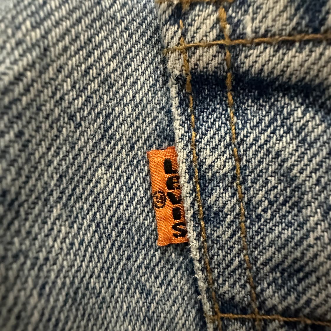 LEVI'S 550 90's usa made orangetab jeans 상품이미지4