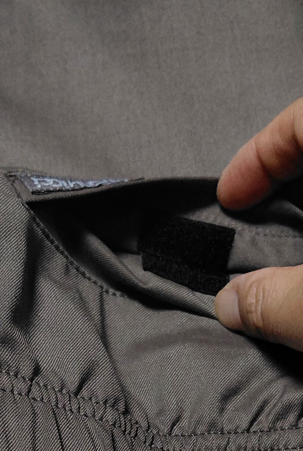 그라미치 울 블렌드 테이퍼드 팬츠 (M / 차콜그레이) 무료배송 상품이미지10