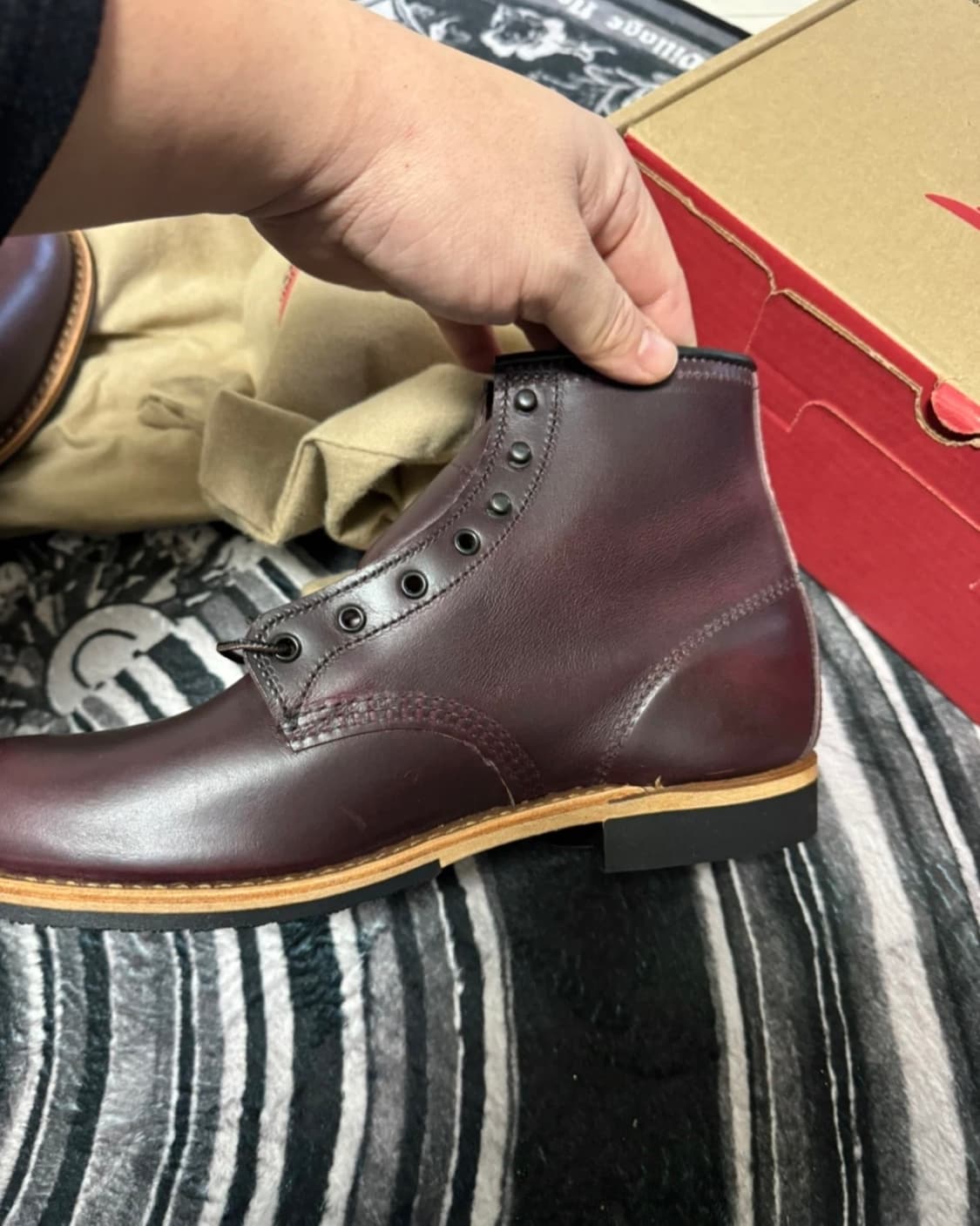 레드윙 9419 벡맨 블랙체리 9d 상품이미지8