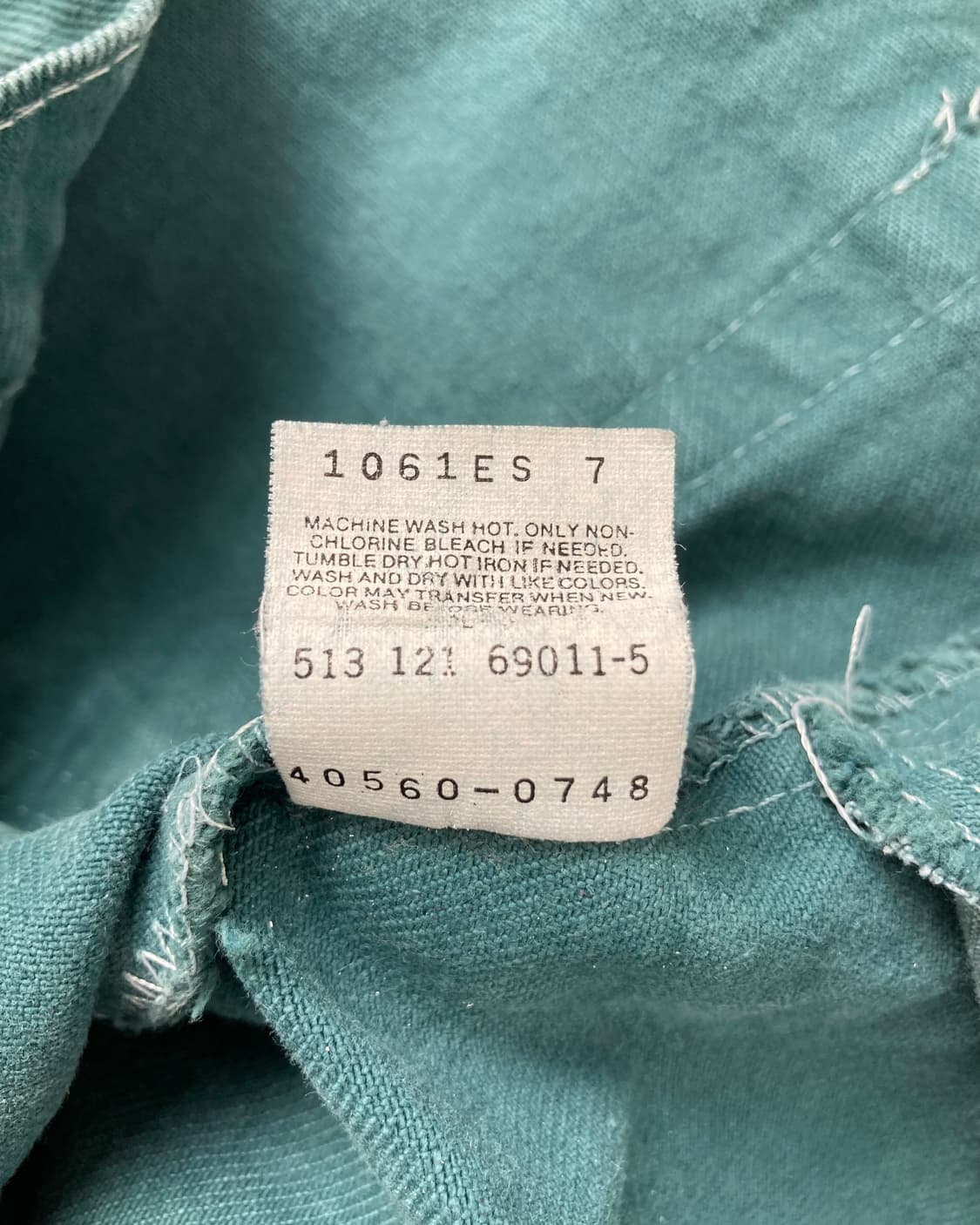 90s Levi's Silvertab Jeans (teal) 상품이미지5