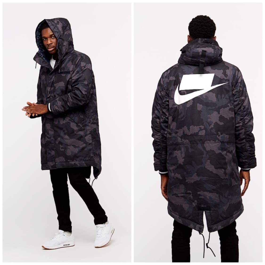 나이키 NSW 사파이어 필파카 카모 피쉬테일 자켓 상품이미지2