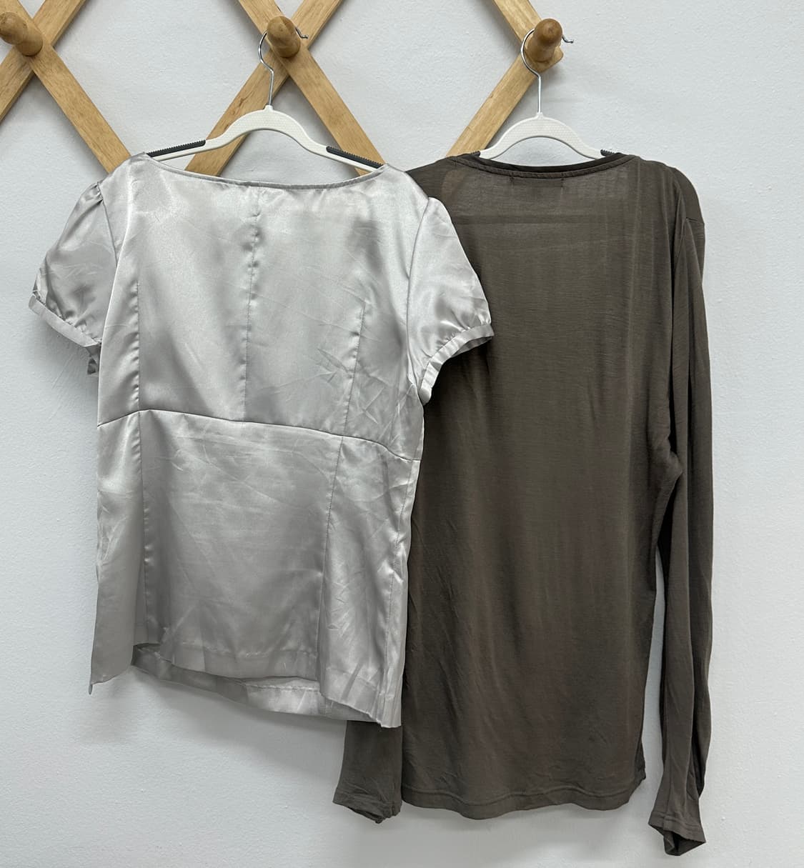 🤎라떼갸루 코디세트🤎 블라우스 프릴 로맨틱  상품이미지4