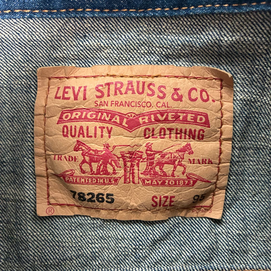 Levis  리바이스 78265 데님 트러커 자켓  상품이미지6