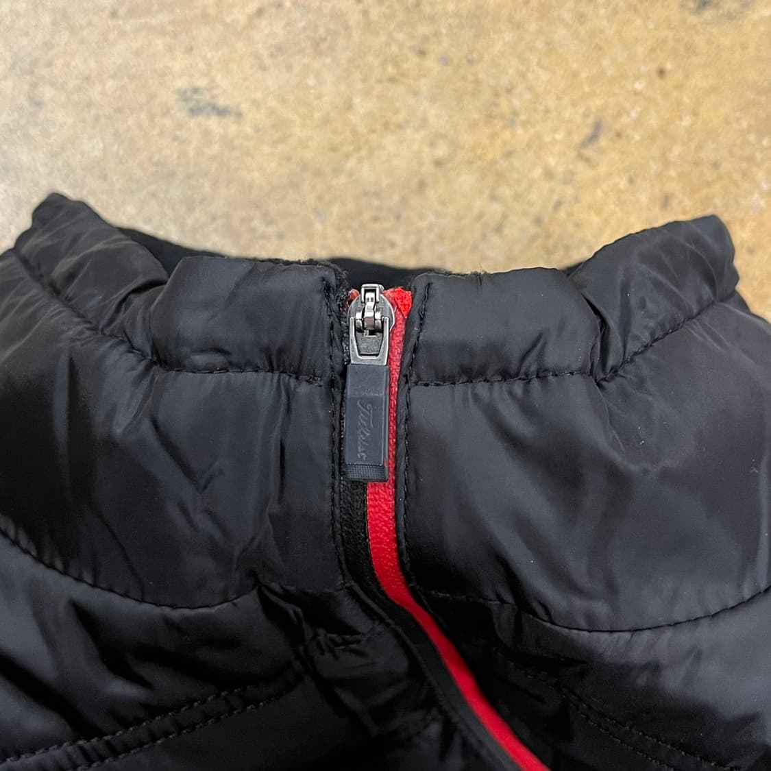 [정품/M] 타이틀리스트 블랙 퀼팅 자켓 b17 상품이미지6