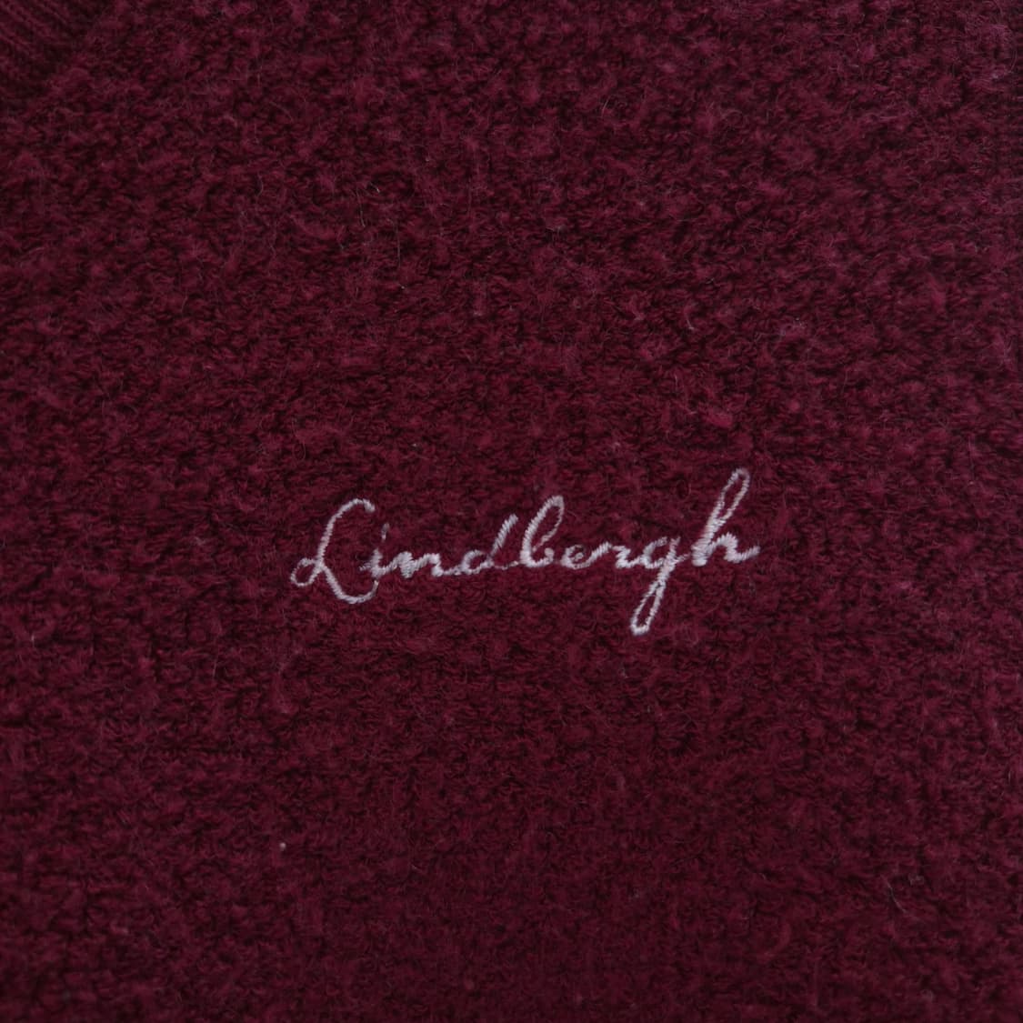 LIND BERGH 울혼방 부클 니트 베스트 상품이미지5