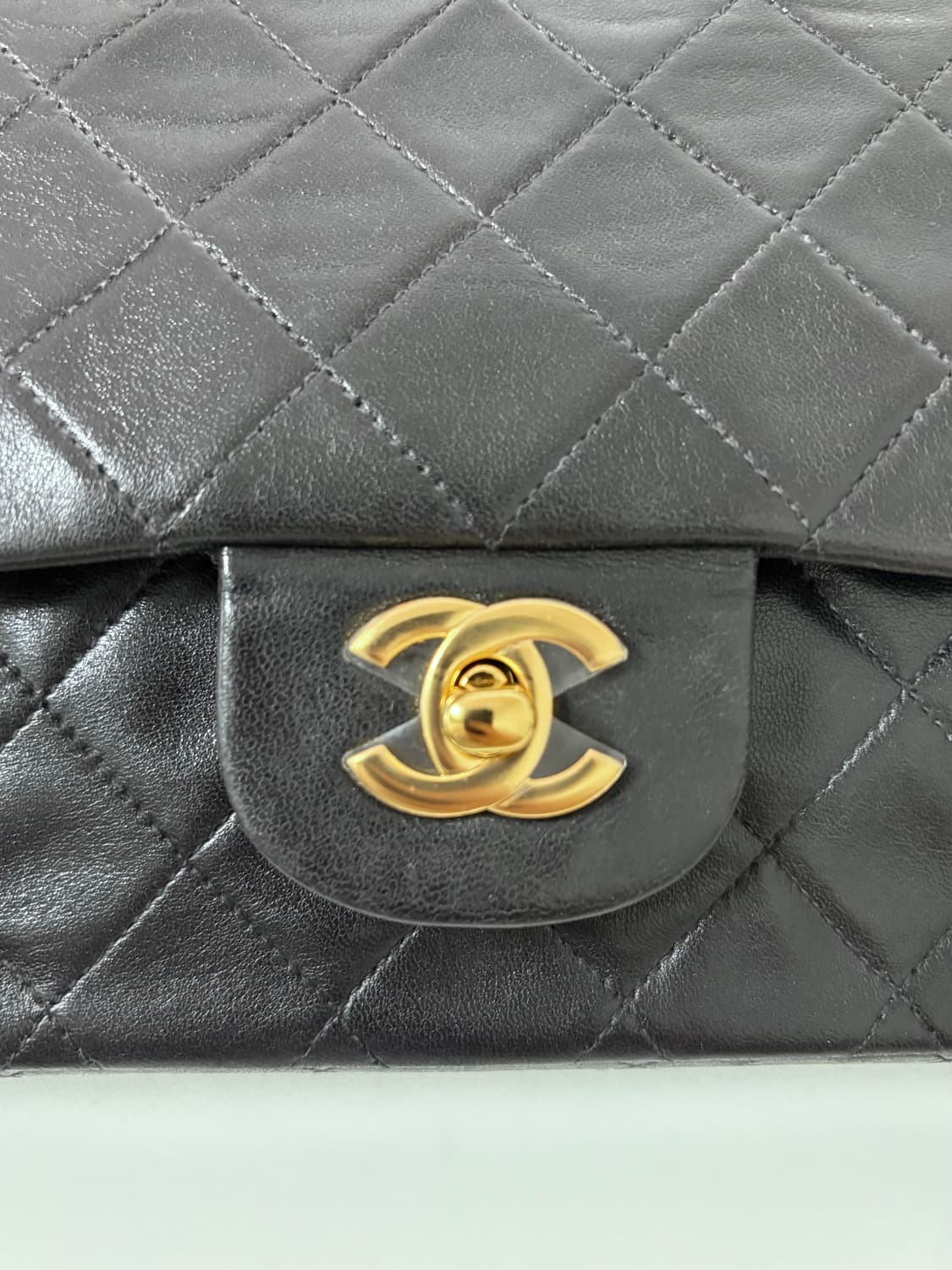 샤넬 클래식 미디움 램스킨 빈티지 상품이미지5