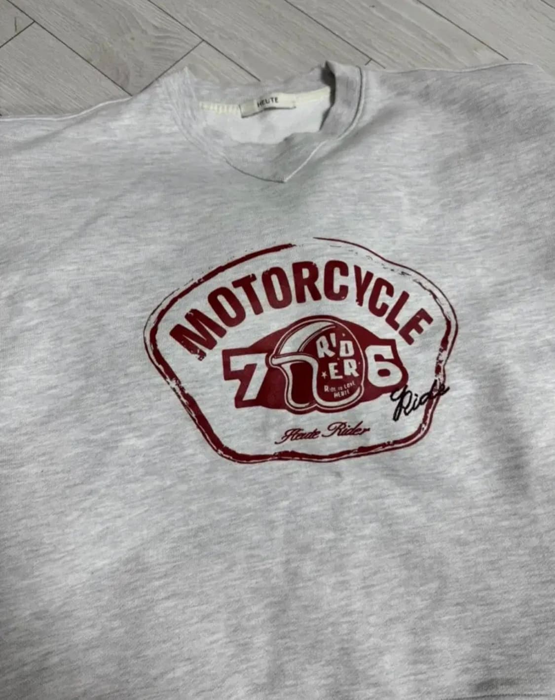 호이테 HEUTE Het Ride 스웨트셔츠 M.Grey 상품이미지3