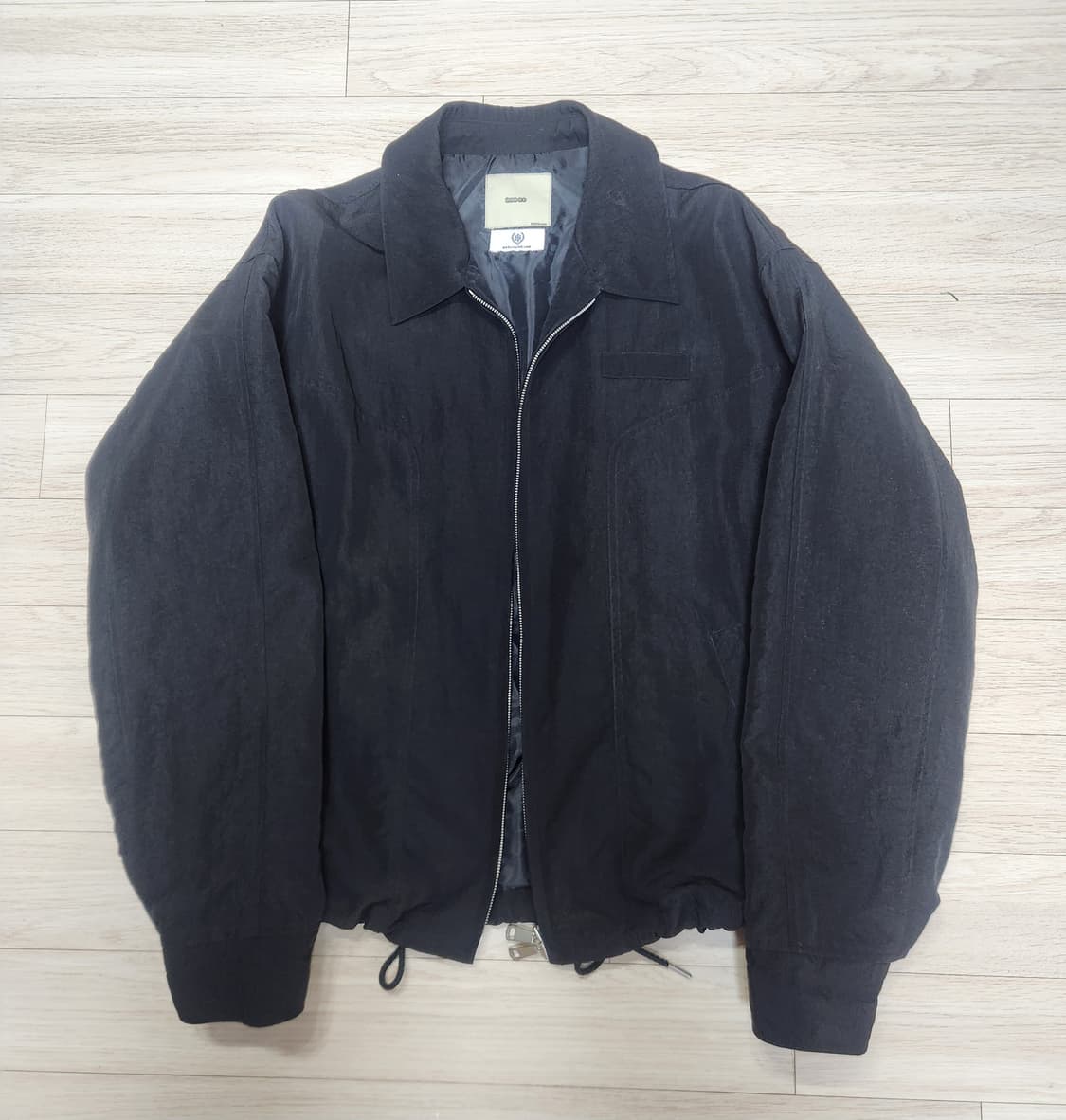 [시도] 나일론 패딩블루종 블랙 3사이즈 상품이미지2