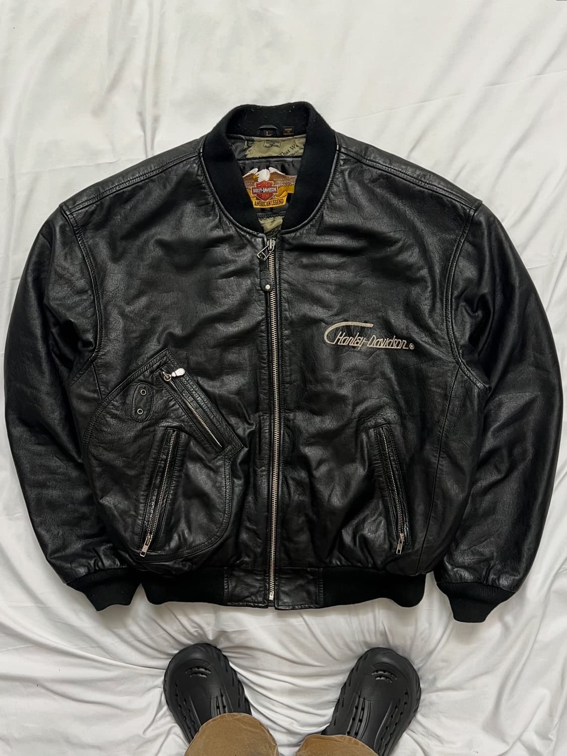 할리데이비슨 라이더자켓 가죽자켓 상품이미지2