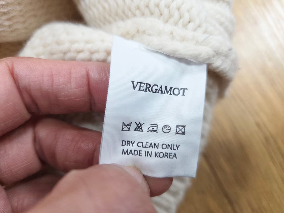 베르가못(VERGAMOT) 캐시울 보우트넥 니트 프리사이즈 상품이미지9