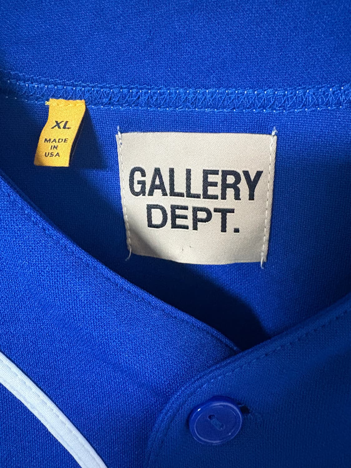 갤러리 디파트먼트 베이스볼 져지 XL 상품이미지4