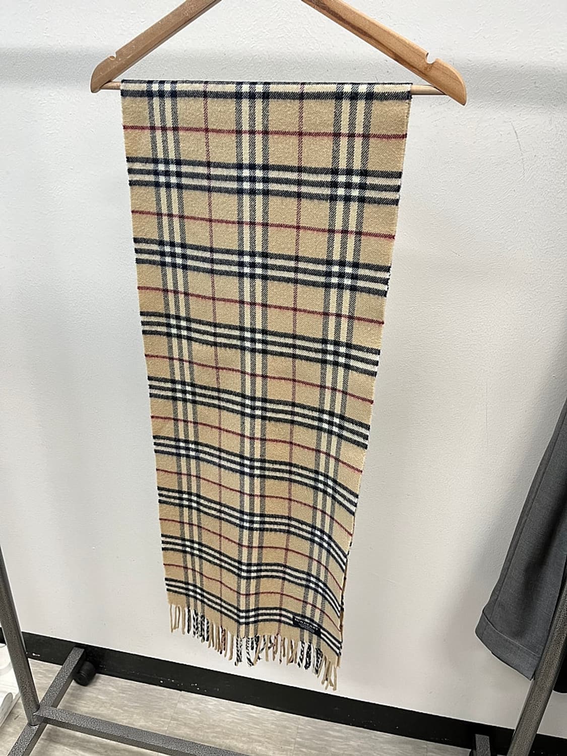 버버리 베이지 캐시미어 머플러  상품이미지2