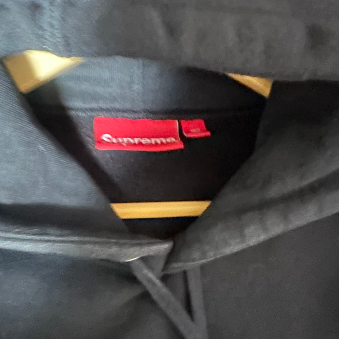 슈프림 컬리지에이트 패치워크 후드티 xl 상품이미지2