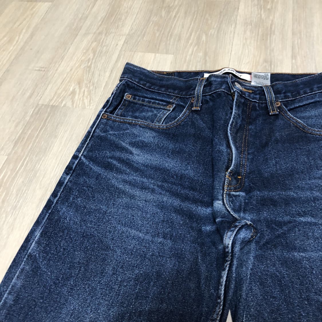 (32) 리바이스 Levi's 505 레귤러핏 중청 하드 워싱 데님 상품이미지6