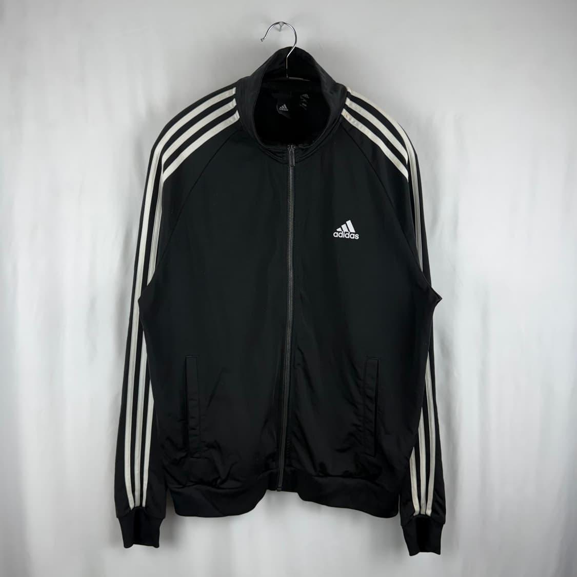 (무료배송)2XL) 아디다스 삼선 트랙탑 져지 블랙 상품이미지2