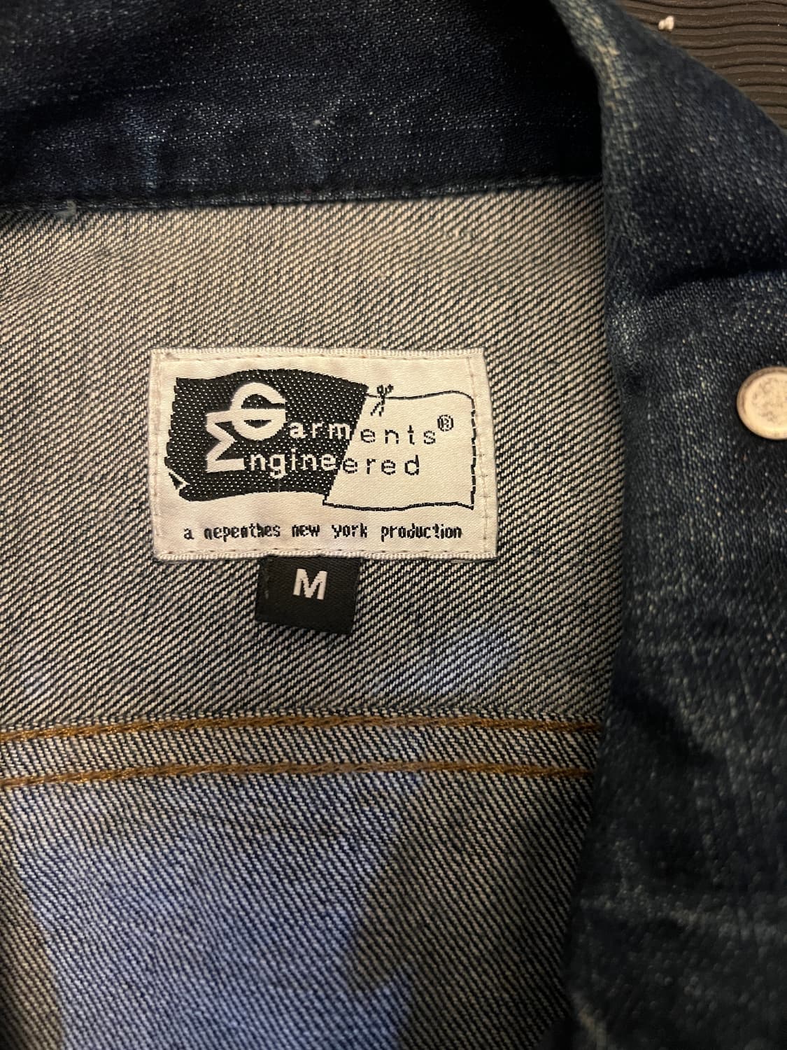 엔지니어드가먼츠 타입5 콘데님 셀비지 트러커 m(100) 상품이미지5