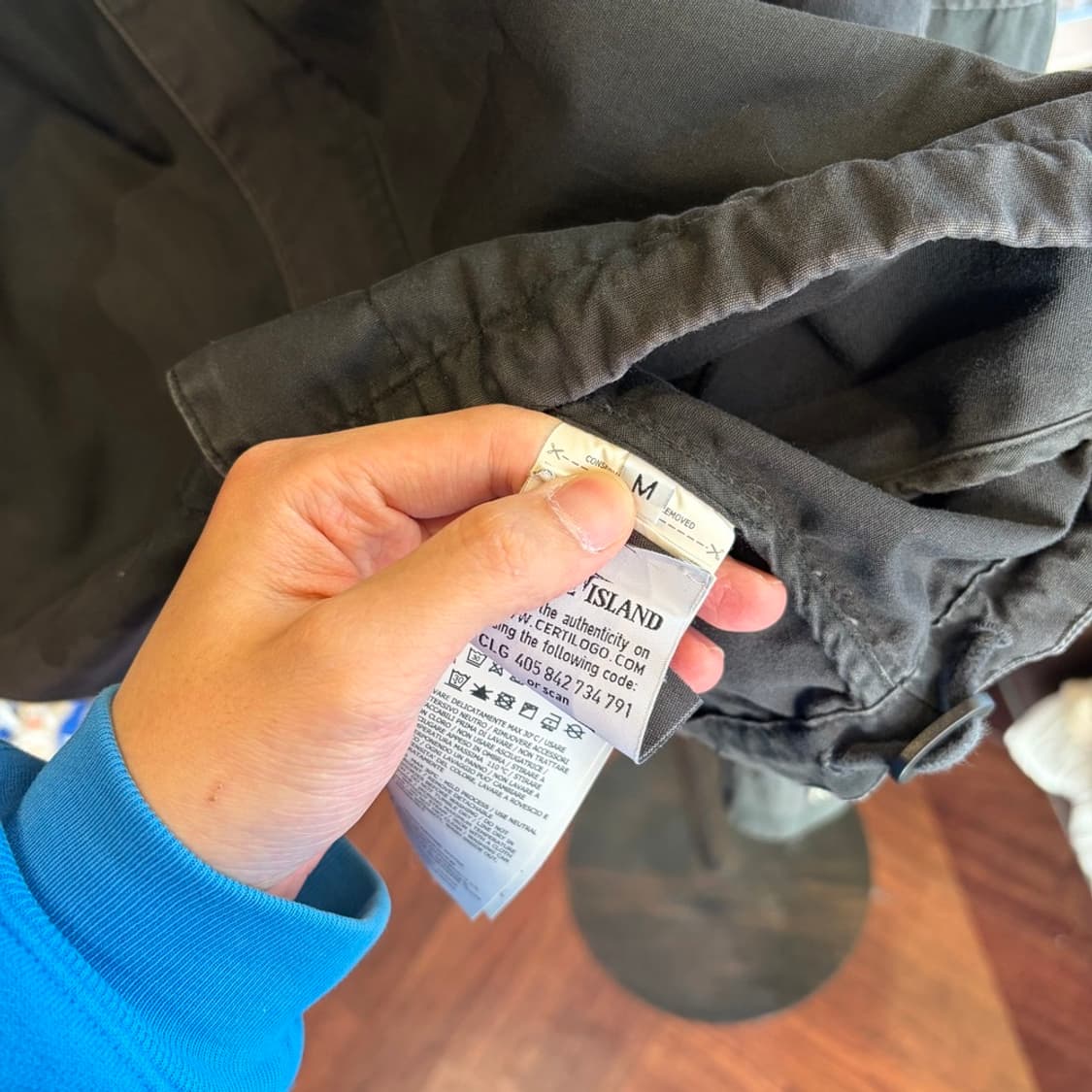 15482 - 19S/S 슈프림 X 스톤아일랜드 라이엇 마스크 카모 자켓 상품이미지8