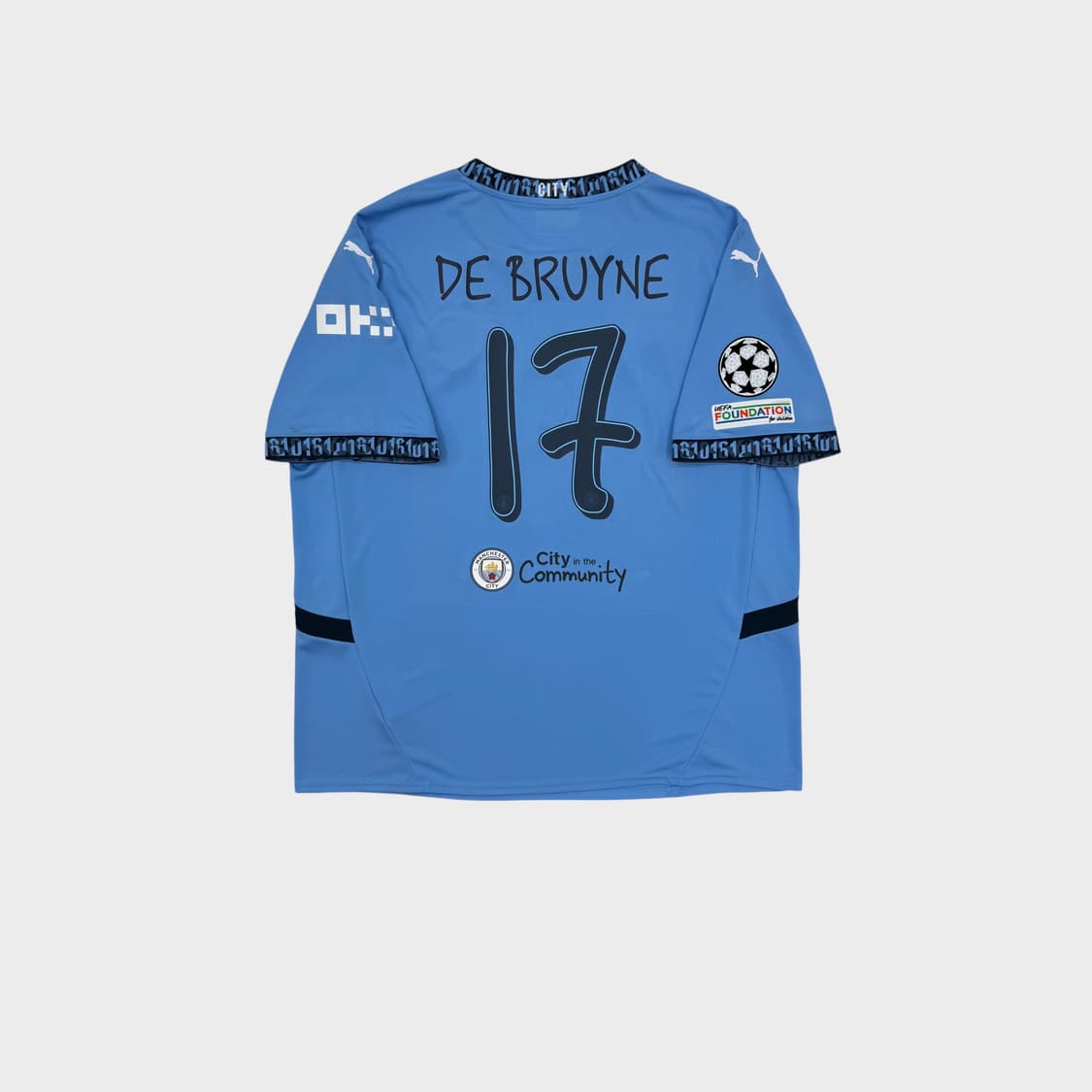 24-25 맨체스터 시티 홈 No.17 케빈 데브라위너 상품이미지2