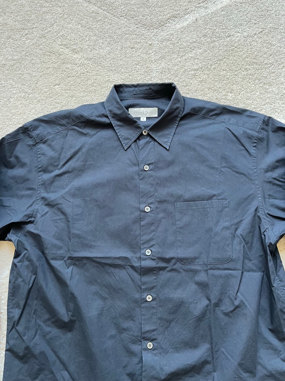 브라운야드 Steady Shirt Black (초판) (103-105) 상품이미지5