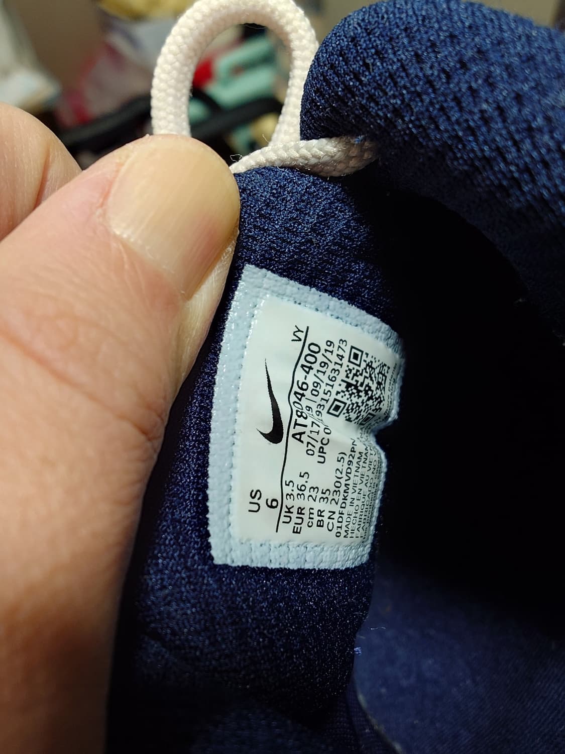 [230] 나이키 올 샥스 TL 노바 네이비 핑크 상품이미지6