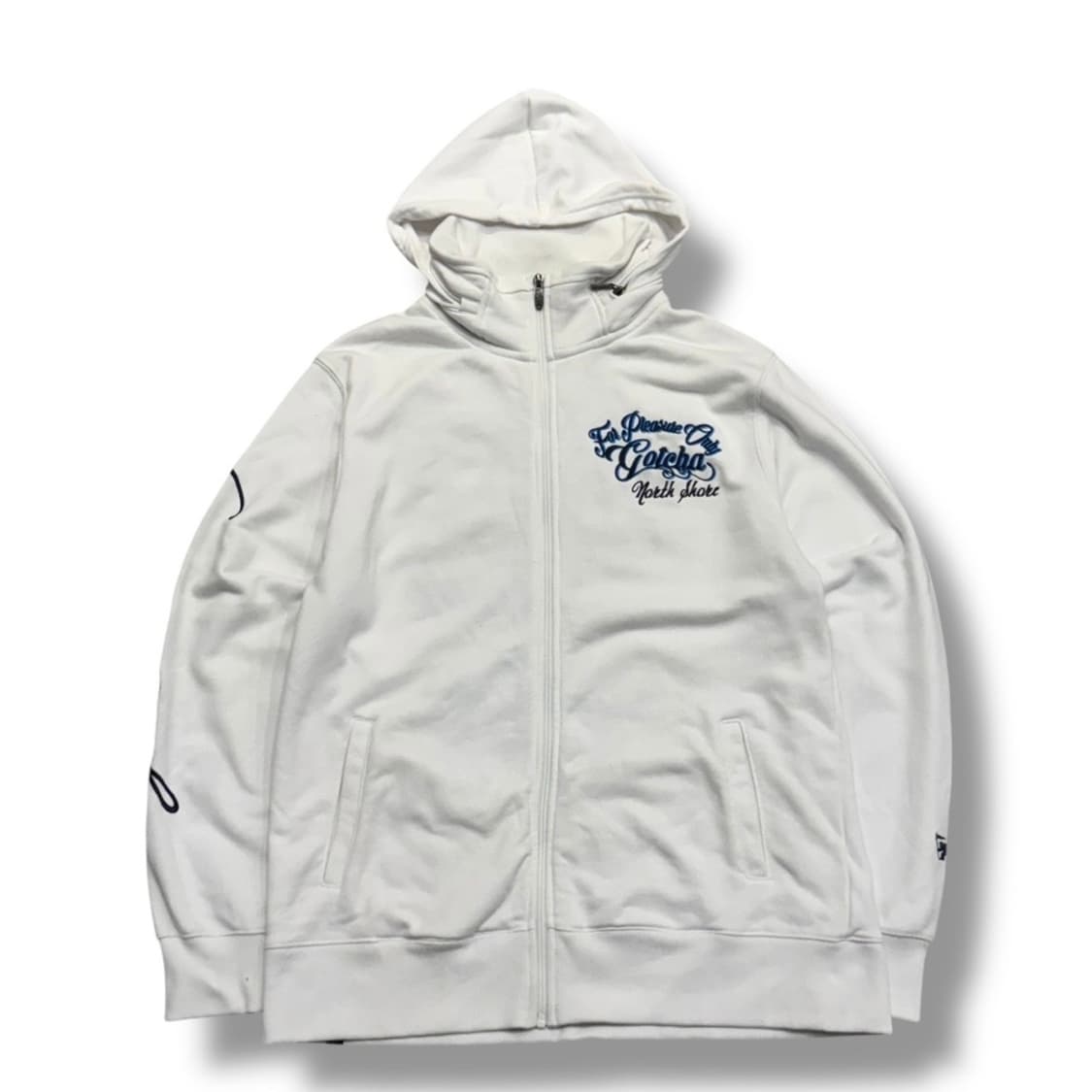 Gotcha 펑크 자수 후드집업 상품이미지2