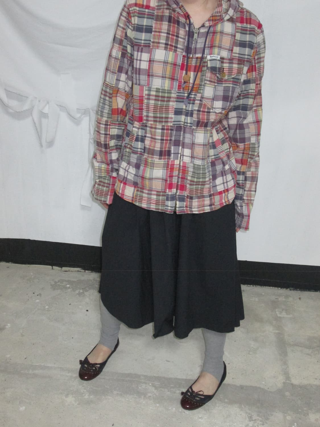 Vintage Pleated Waist Skirt 상품이미지1