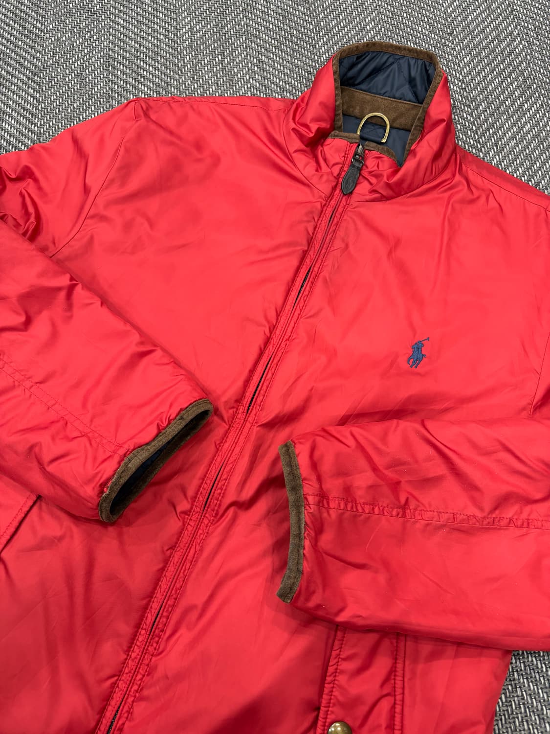 폴로랄프로렌 경량패딩 네이비 양면m 상품이미지7