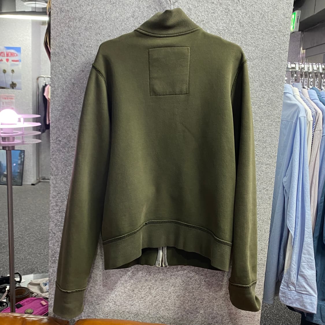 홀리스터 아치로고 1922 카키 집업 B3476 상품이미지4