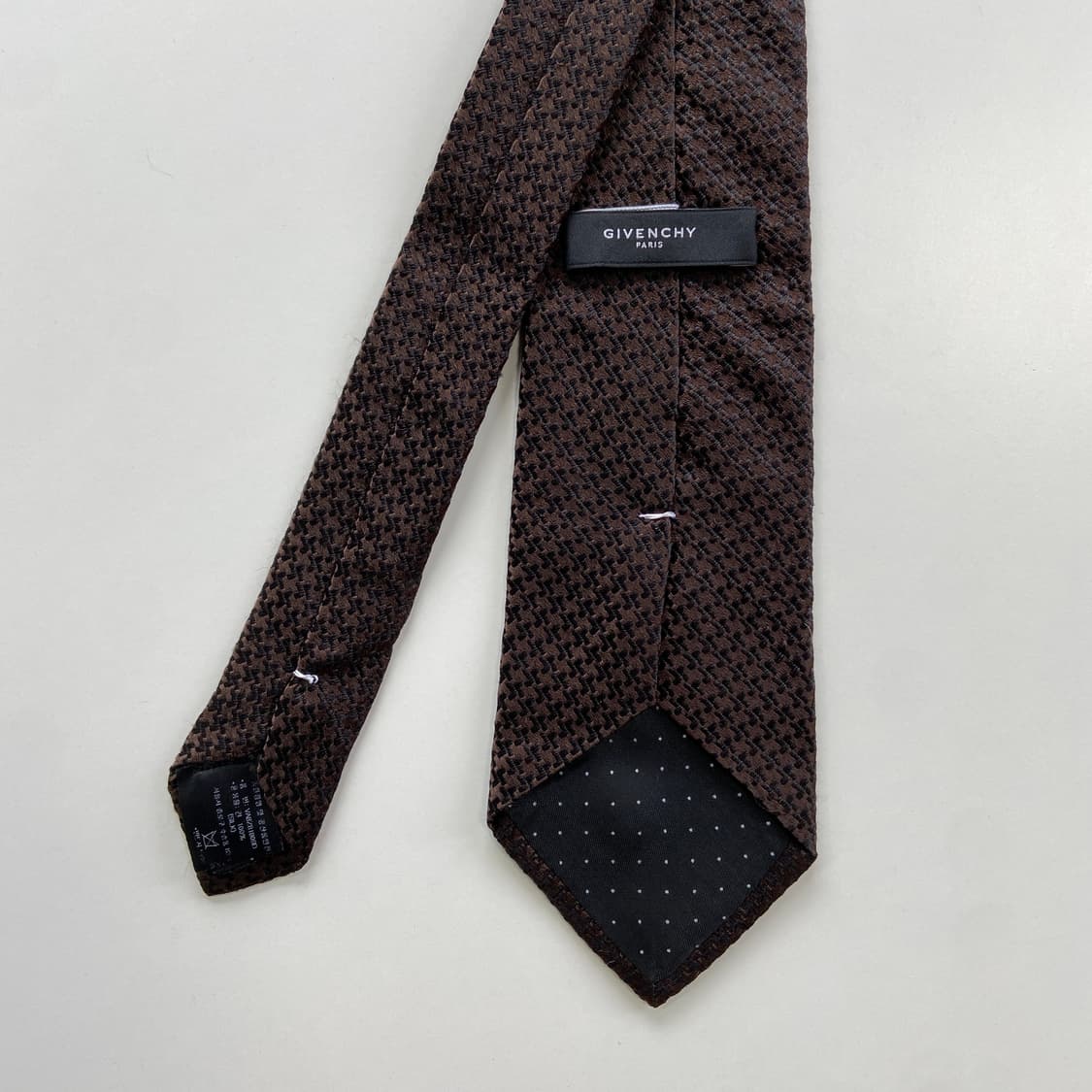 신형라벨 지방시 심플로고 정품 명품넥타이 (GIVENCHY) 8.8cm 상품이미지3