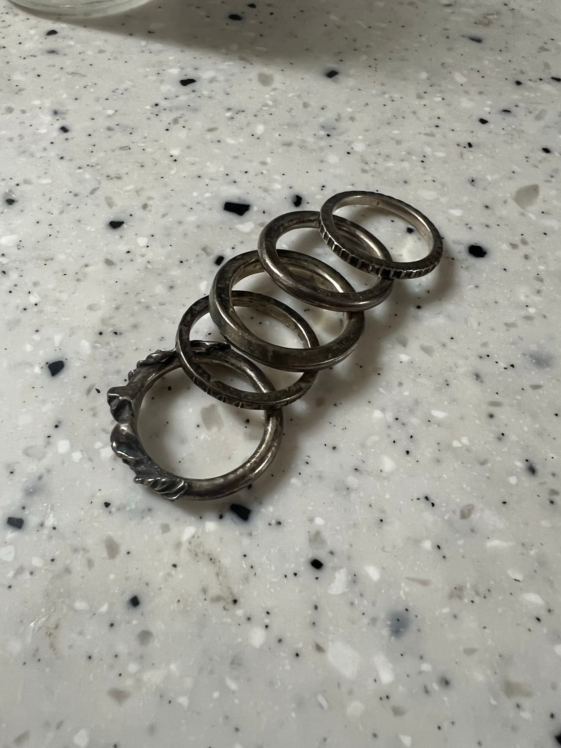 Werkstatt muenchen 반지  5ring combi skull 상품이미지2