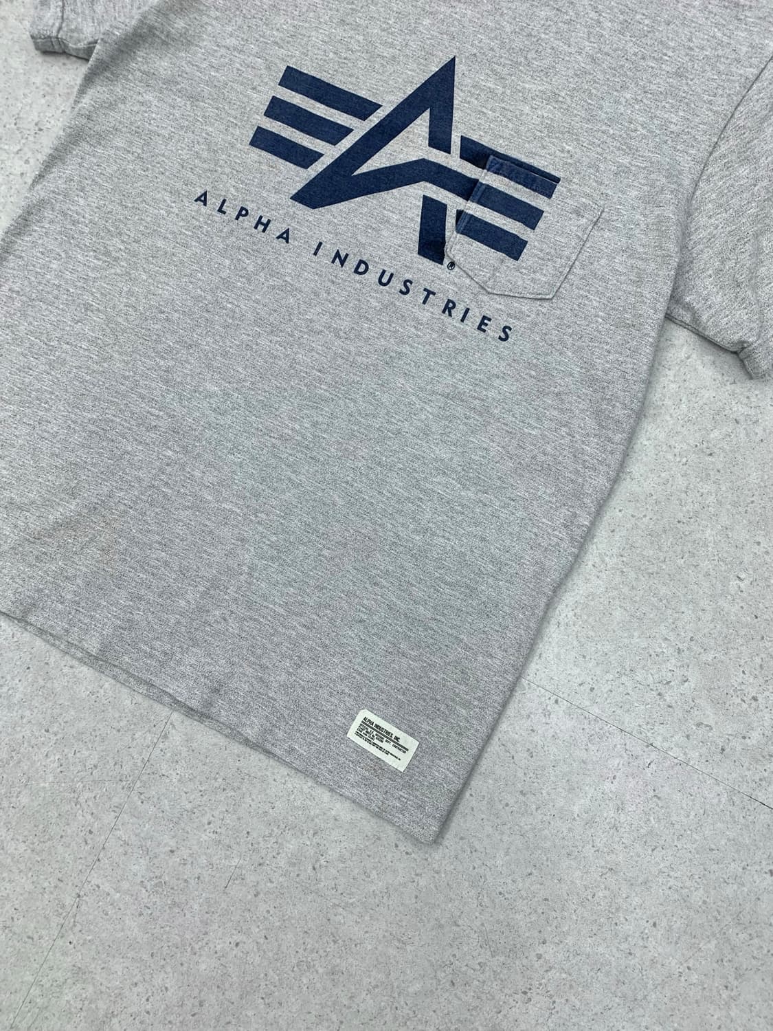 Alpha industries 알파인더스트리 빅로고 반팔 상품이미지3