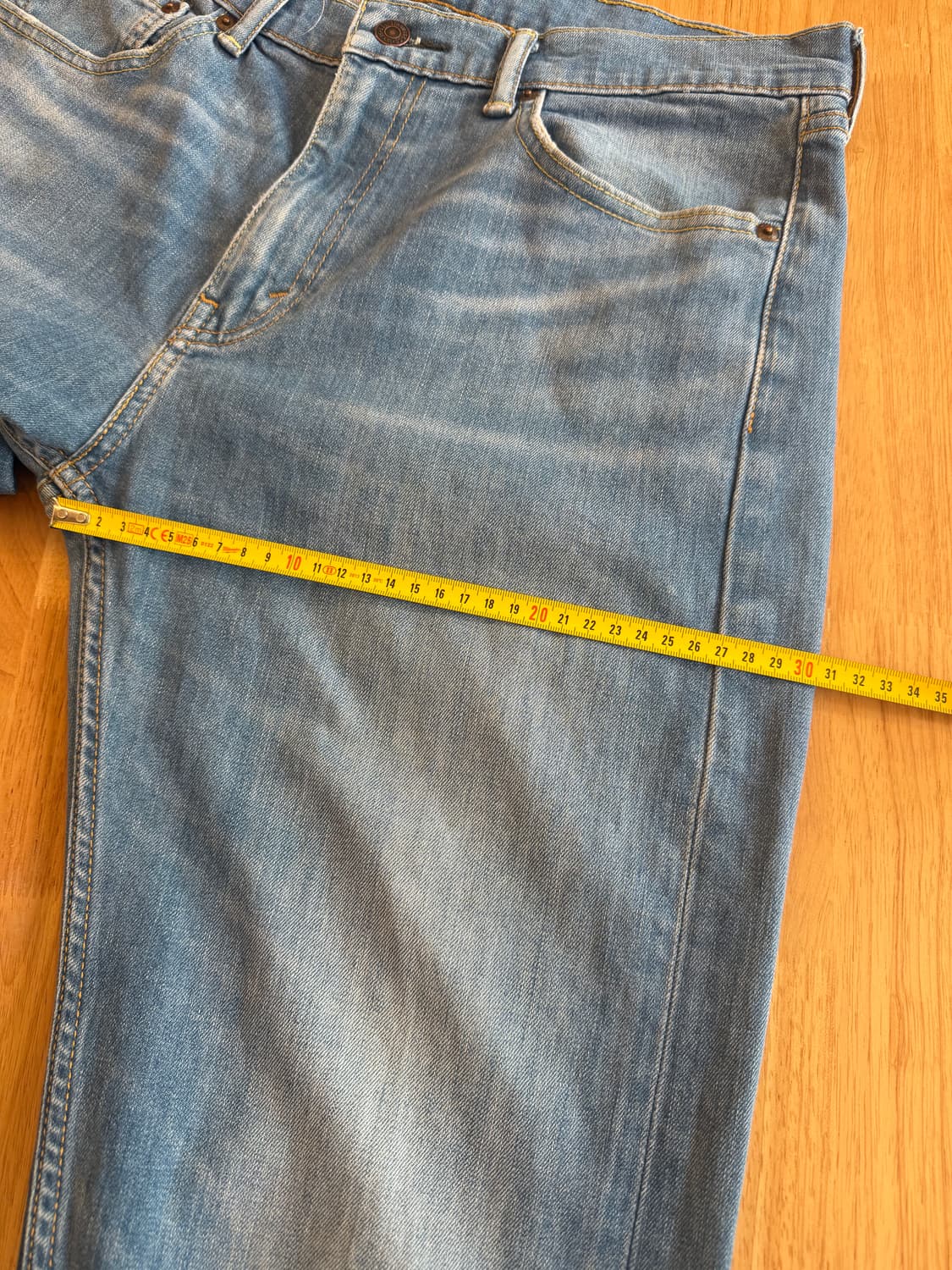 리바이스 505 블랭크탭 워싱 데님 팬츠 상품이미지8