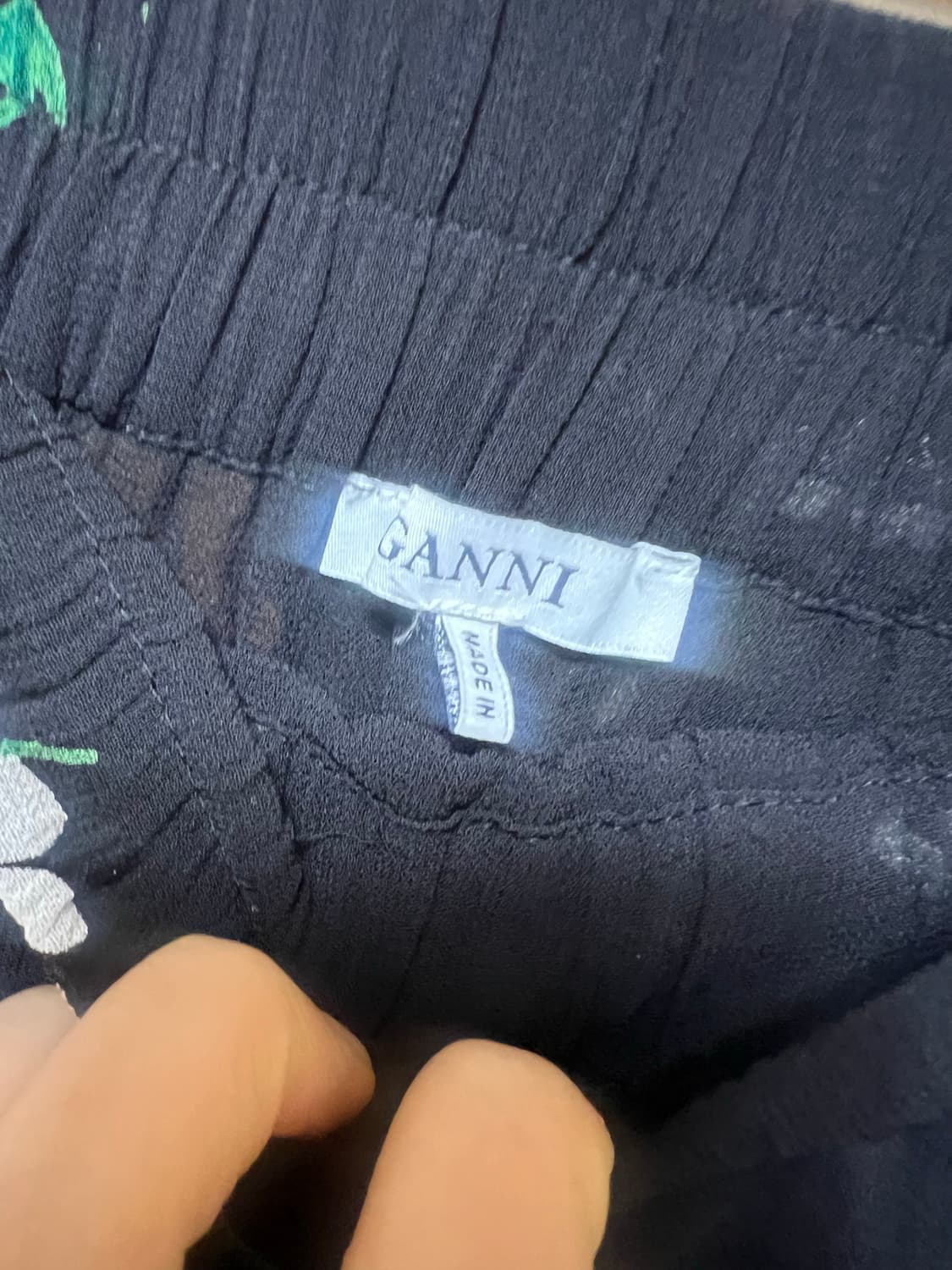 GANNI Floral Print Pants 상품이미지4