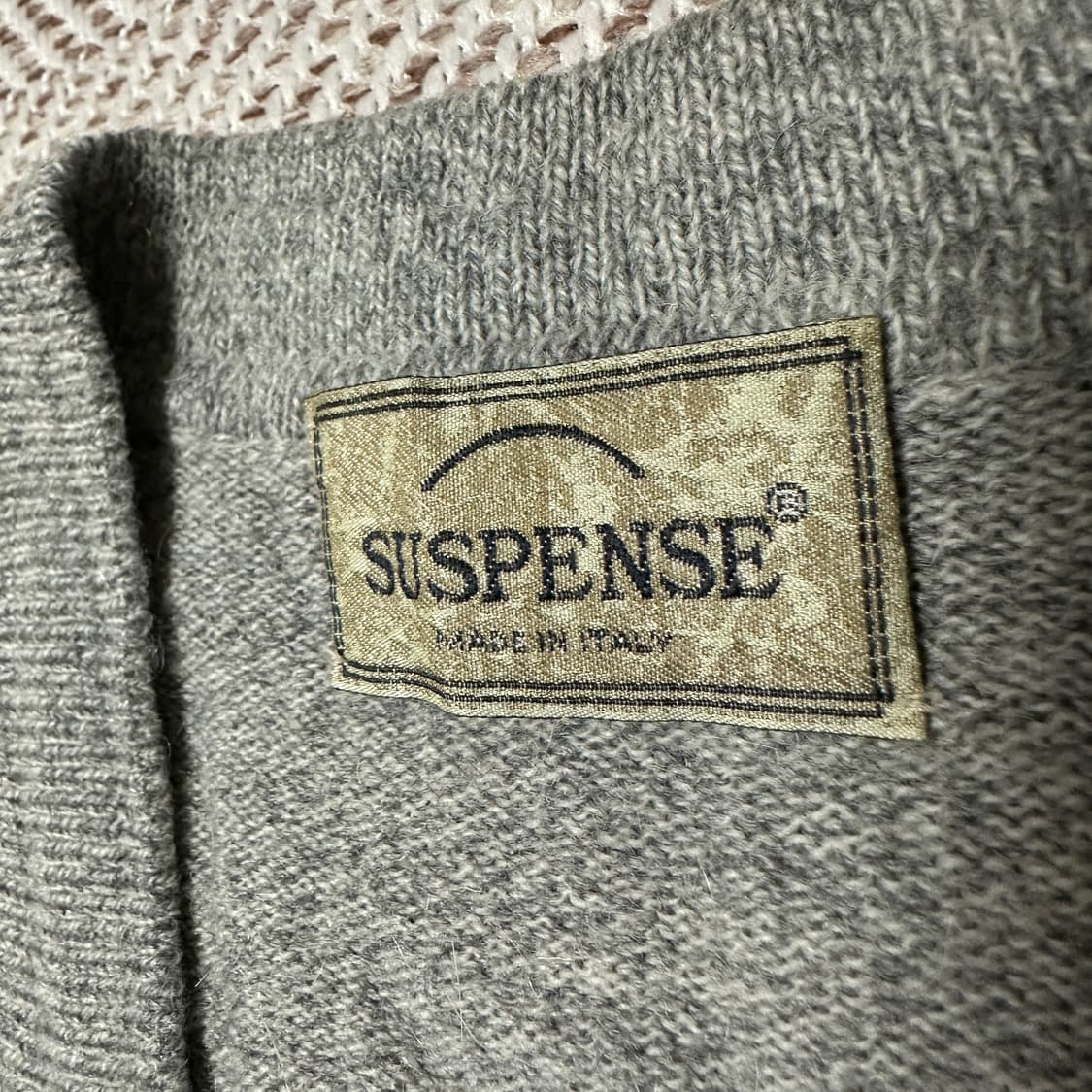 VINTAGE italy made knit vest 상품이미지3