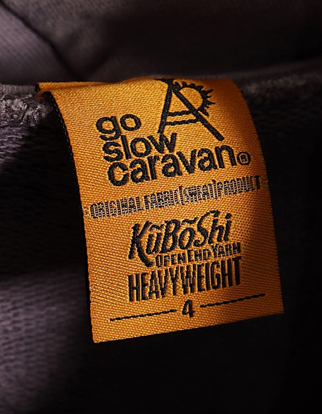 go slow caravan KuBoShi Sweat Hoodie 상품이미지7