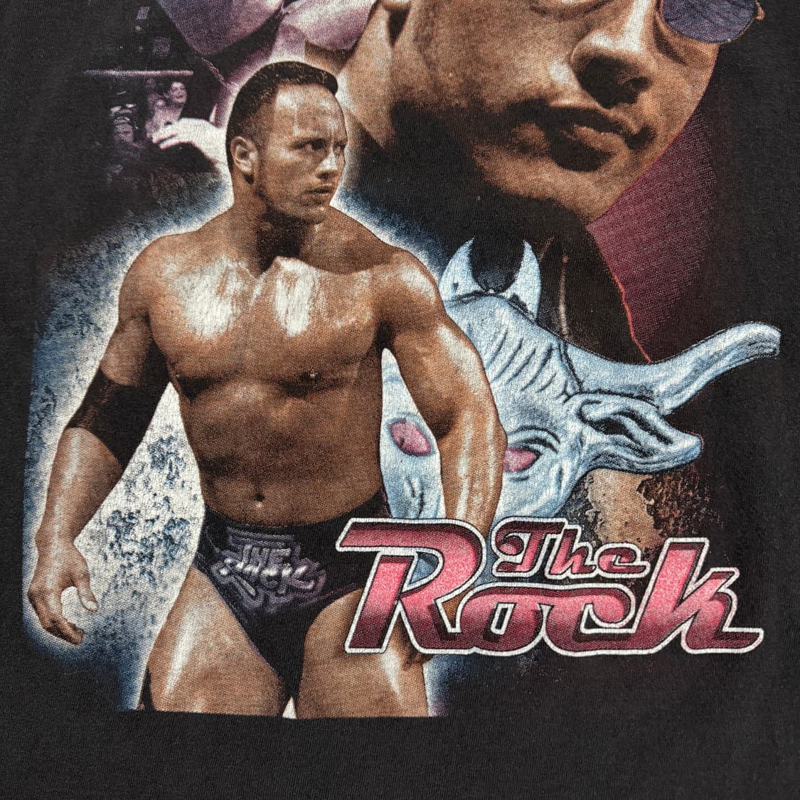 빈티지 90s The Rock Rap Tee 더 락 랩티셔츠 상품이미지7