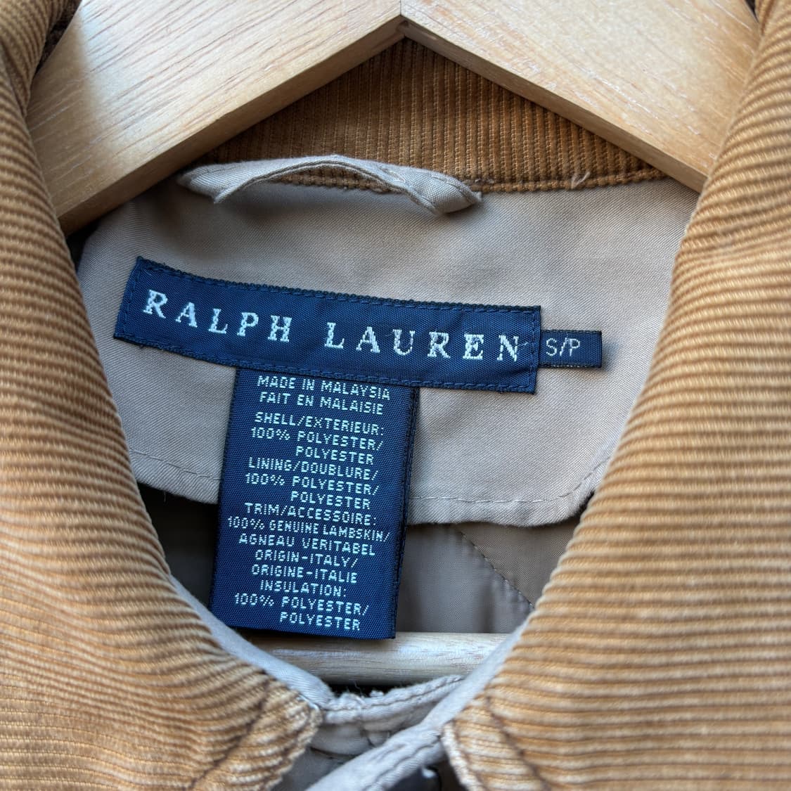 Polo 폴로 퀼팅 자켓 상품이미지3