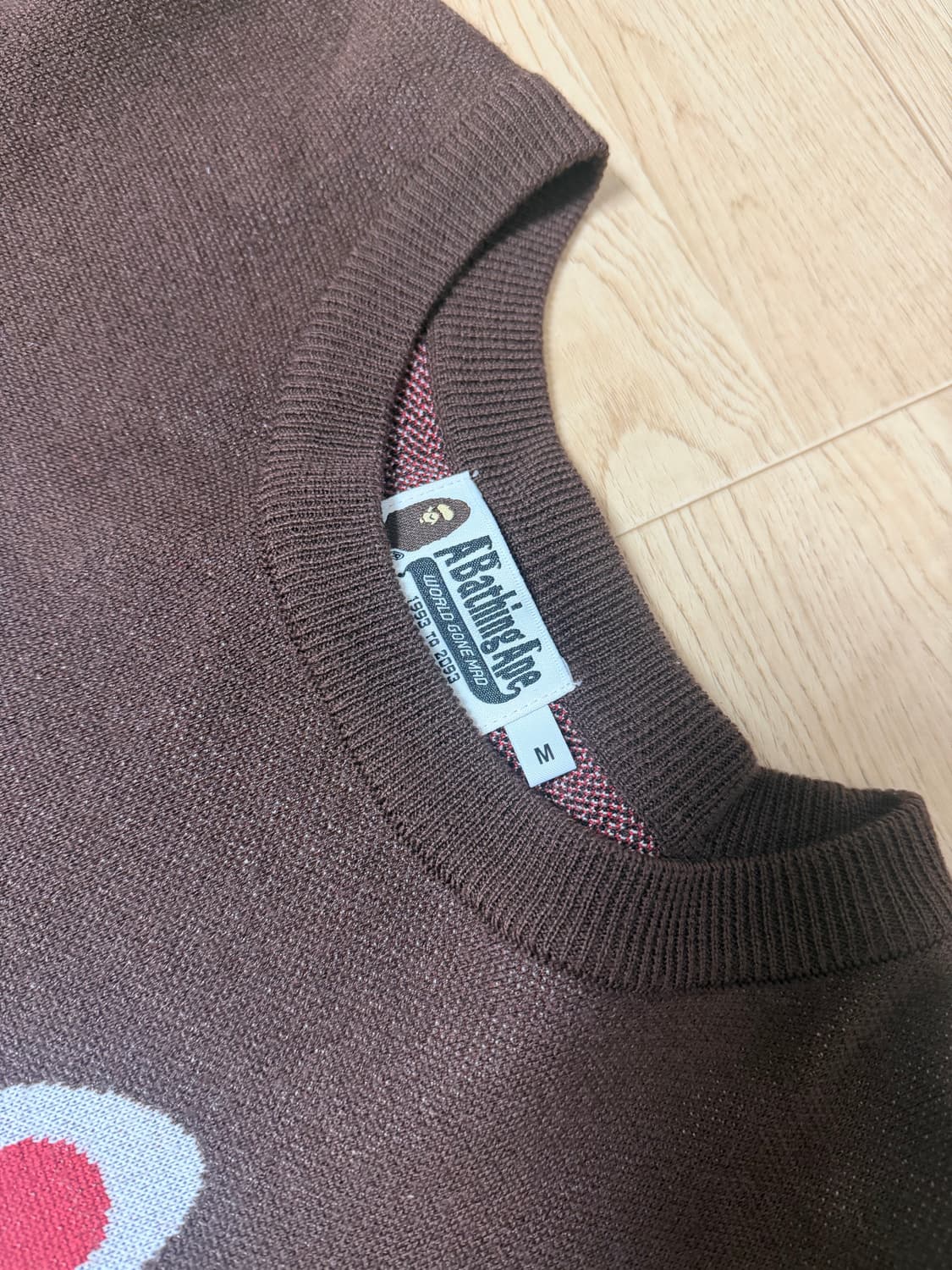 Bape 샤크니트 브라운 상품이미지2