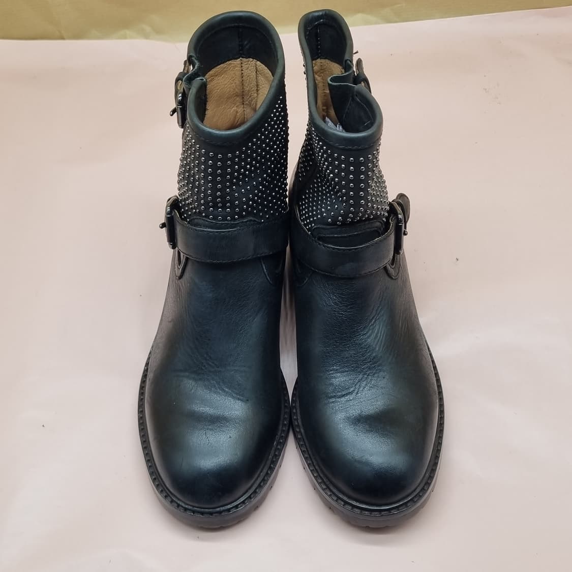 코치 게이트 스터드 여성가죽부츠235 굽5 상품이미지2