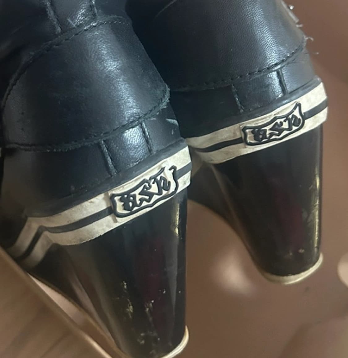 ASH 웨지힐 스니커즈 블랙 36 (230) 상품이미지4