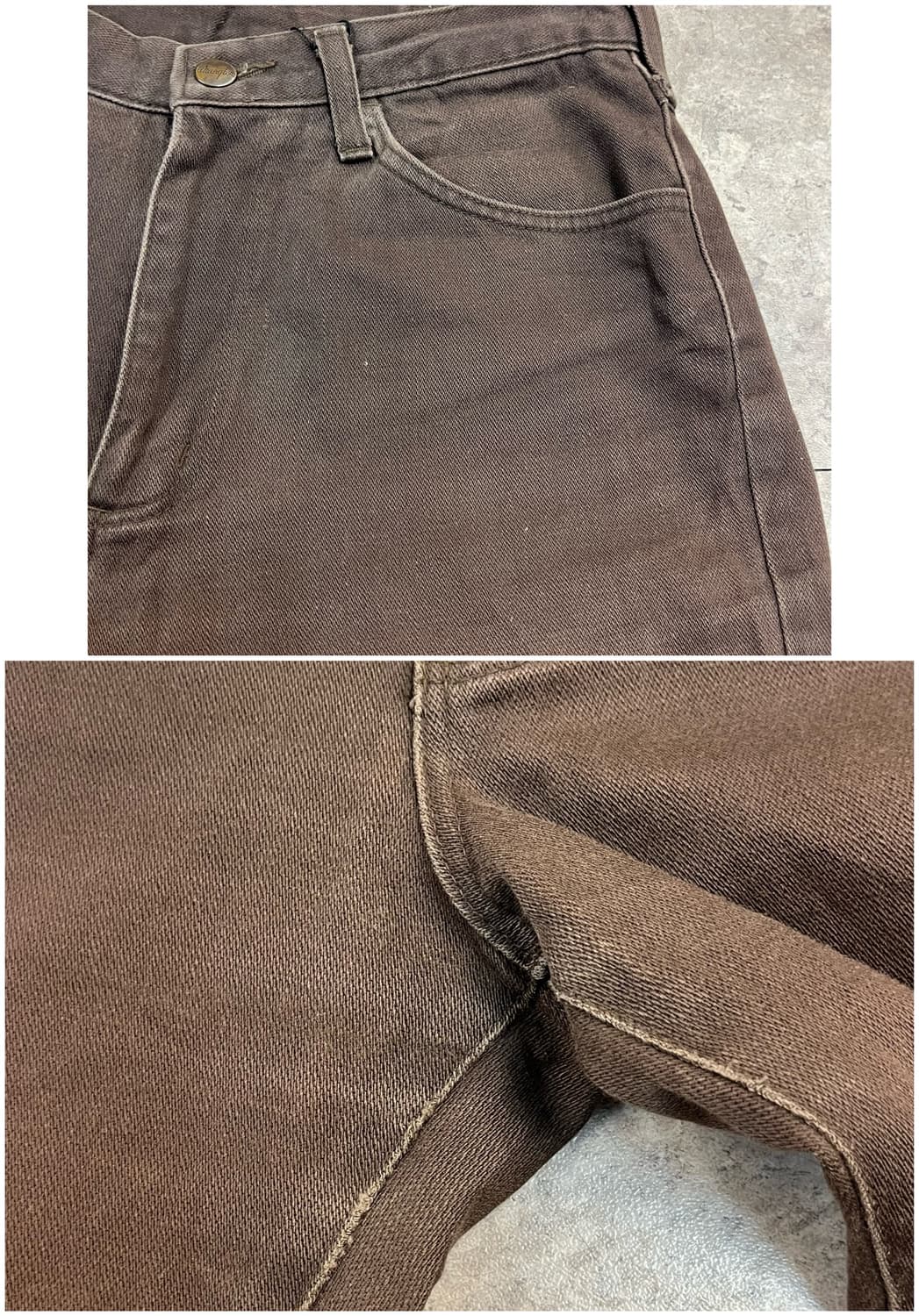 랭글러 코튼 팬츠 브라운 29 #csz3009 상품이미지5